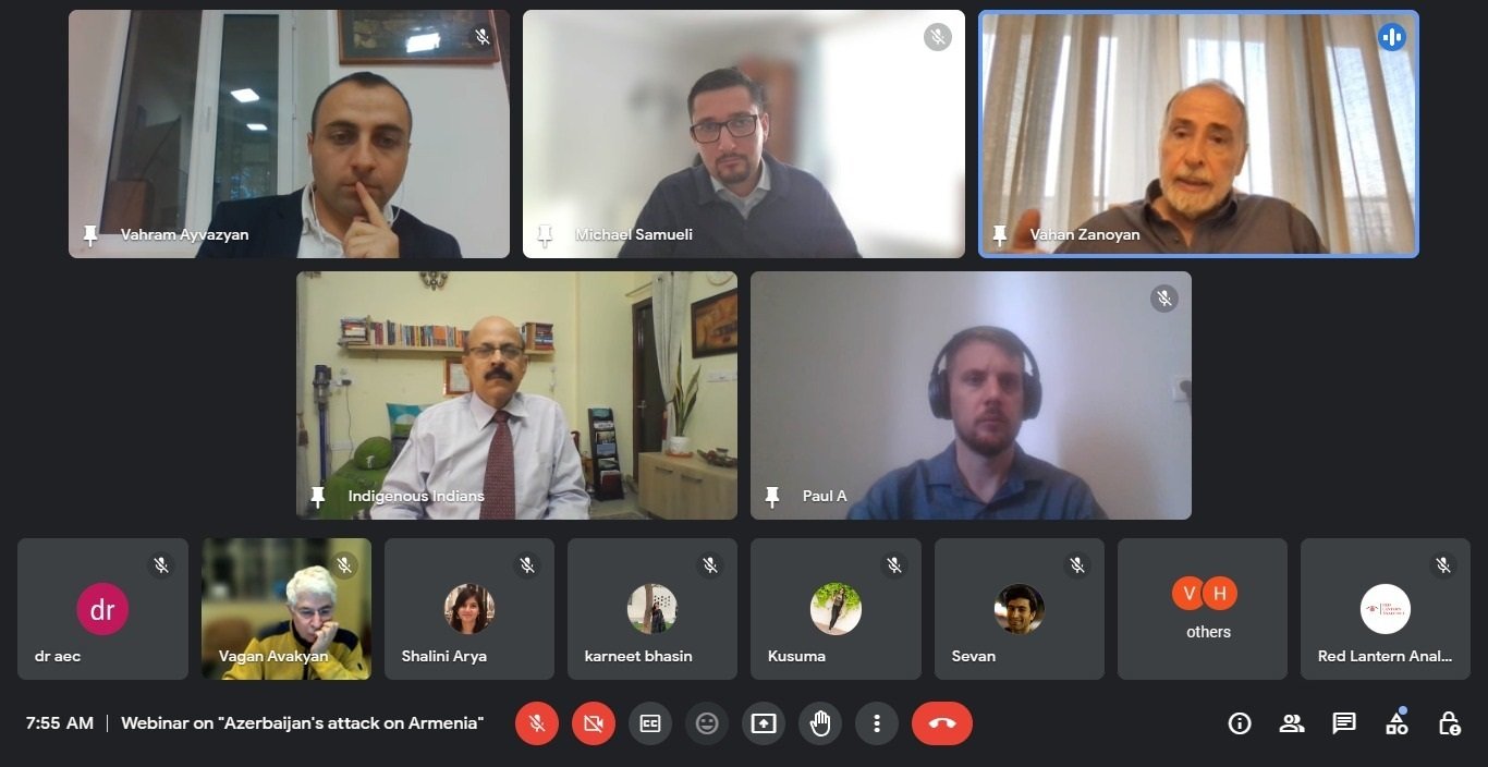 Press Release of Webinar on ‘Azerbaijan’s Aggression Over Armenia’s Nagorno-Karabakh’ held 15th October 2023