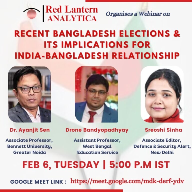 RLA Press Release – Recent Bangladesh Elections and its Implications for India-Bangladesh Relationship