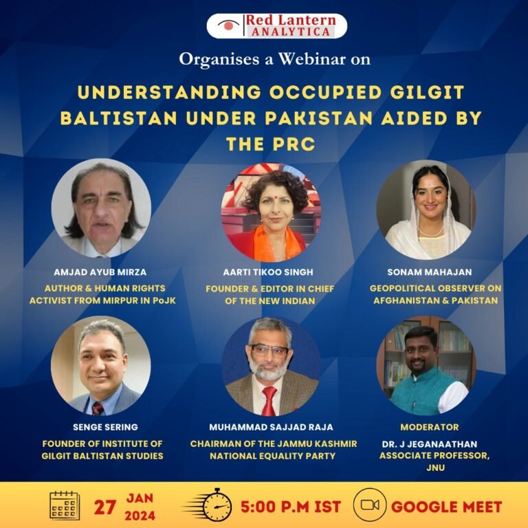 RLA Press Release – ‘Understanding Occupied Gilgit-Baltistan under Pakistan aided by the PRC’