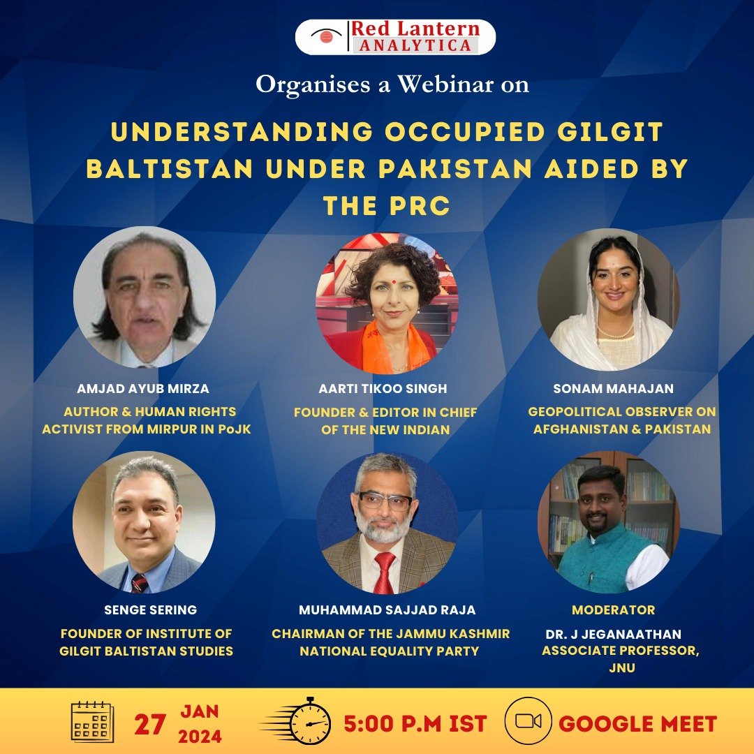 RLA Press Release – ‘Understanding Occupied Gilgit-Baltistan under Pakistan aided by the PRC’
